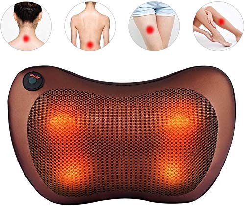 Premium Massage Pillow with Heat & Deep-Kneading